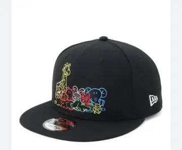 뉴에라 9FIFTY 타베코 동물 콜라보 블랙