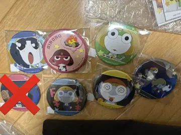 개구리 중사 케로로 캔뱃지 묶음 판매 세트