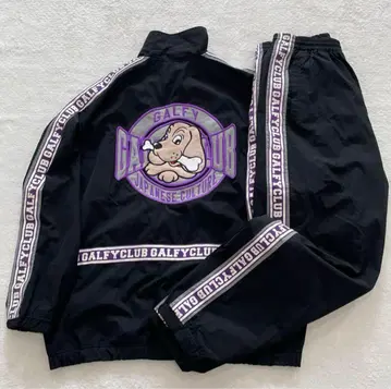 GALFY CLUB 나일론 자켓 블랙