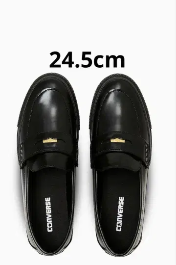 CONVERSE ALL STAR 코인 로퍼 블랙 24.5cm