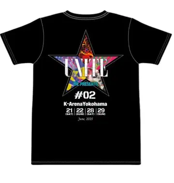 B'z UNITE#02 UNITE 티셔츠 L 사이즈