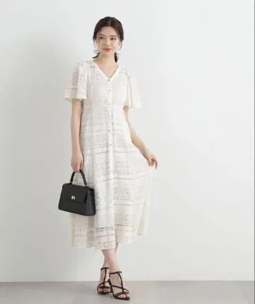 프로포션 바디 드레싱 2way 레이스 원피스