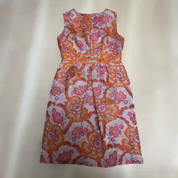 핑크 오렌지 otto collection 원피스 11