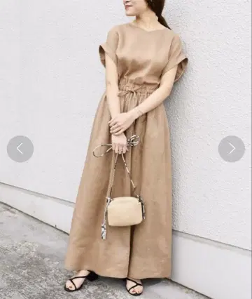 SHIPS WOMEN <손세탁 가능> 텔레데란드로스트 원피스