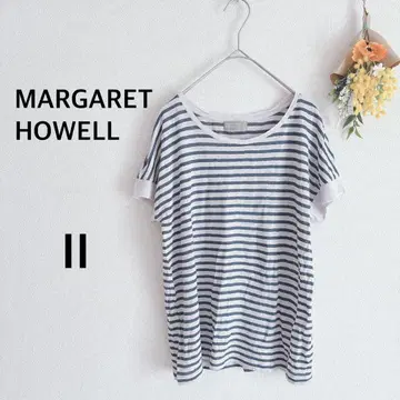 마가렛호웰 MARGARET HOWELL 반팔 셔츠 린넨 100%