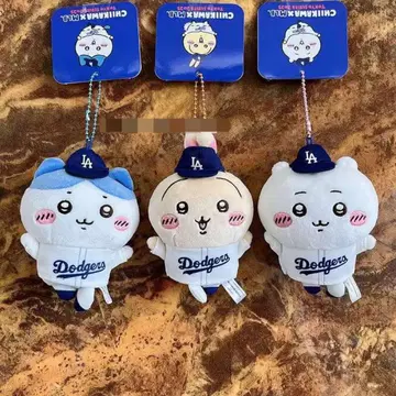 치이카와 MLB TOKYO SERIES 마스코트 다저스 세트