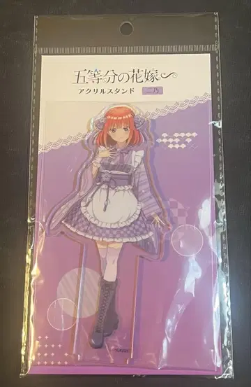 5등분의 신부 나카노 니노 와가시 메이드 TSUTAYA 아크릴 스탠드