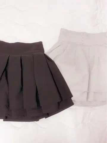 evelyn 에블린 더블 플레어 SK 핑크 미셸 마카롱 스타일 블랙