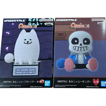 UNDERTALE 아미코토 2개 세트 산즈 우자이 개 새상품 미개봉품