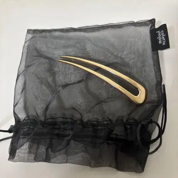 골드 헤어핀 심플한 디자인