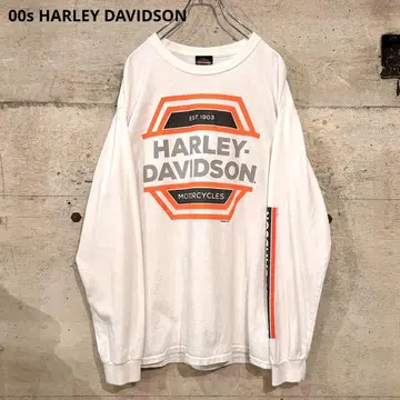 00s HARLEY DAVIDSON 할리 롱 T 티셔츠