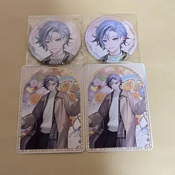 니지산지 ART OF NIJISANJI 후와 미나토 캔뱃지 코레카