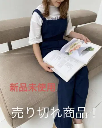 Back 레이스업 데님 살로펫