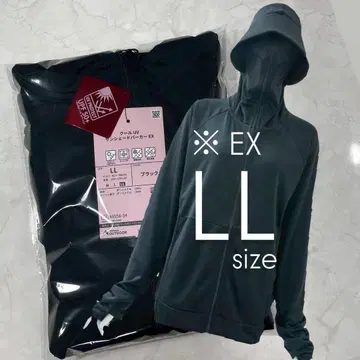 워크맨 UV 차단 선쉐이드 후드티 EX LL 블랙