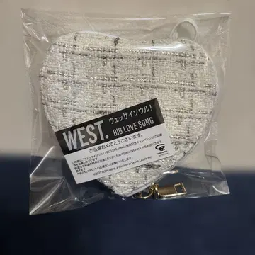 WEST BIG LOVE SONG 하트 파우치