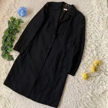 컨디션 최상 맥스앤코 체스터 코트 블랙 울 레이온 44 2XL