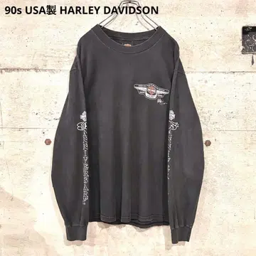 90년대 USA제 HARLEY DAVIDSON 할리 롱 T 티셔츠