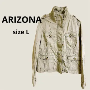 ARIZONA 밀리터리 자켓 L/G 베이지