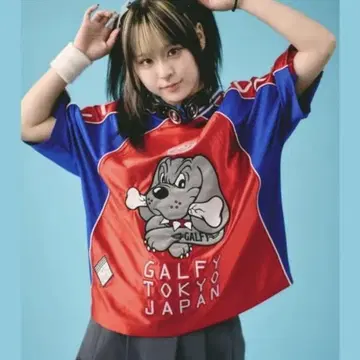 GALFY GALFY 핸드볼 티 블랙 유니폼 대형견