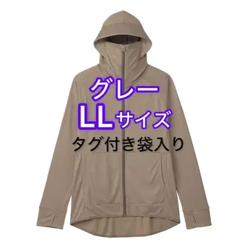 [선착순] 그레이 LL 택 포함 워크맨 쿨 UV 선쉐이드 후드티