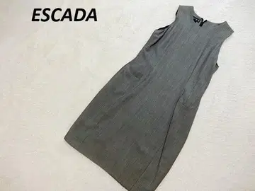 ESCADA 에스카다 청순 슬리브리스 원피스 그레이 40