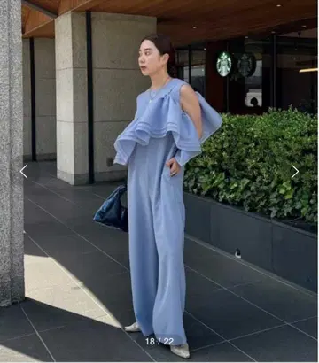 아메리 매니 웨이 레이디 라이크 프릴 롬퍼