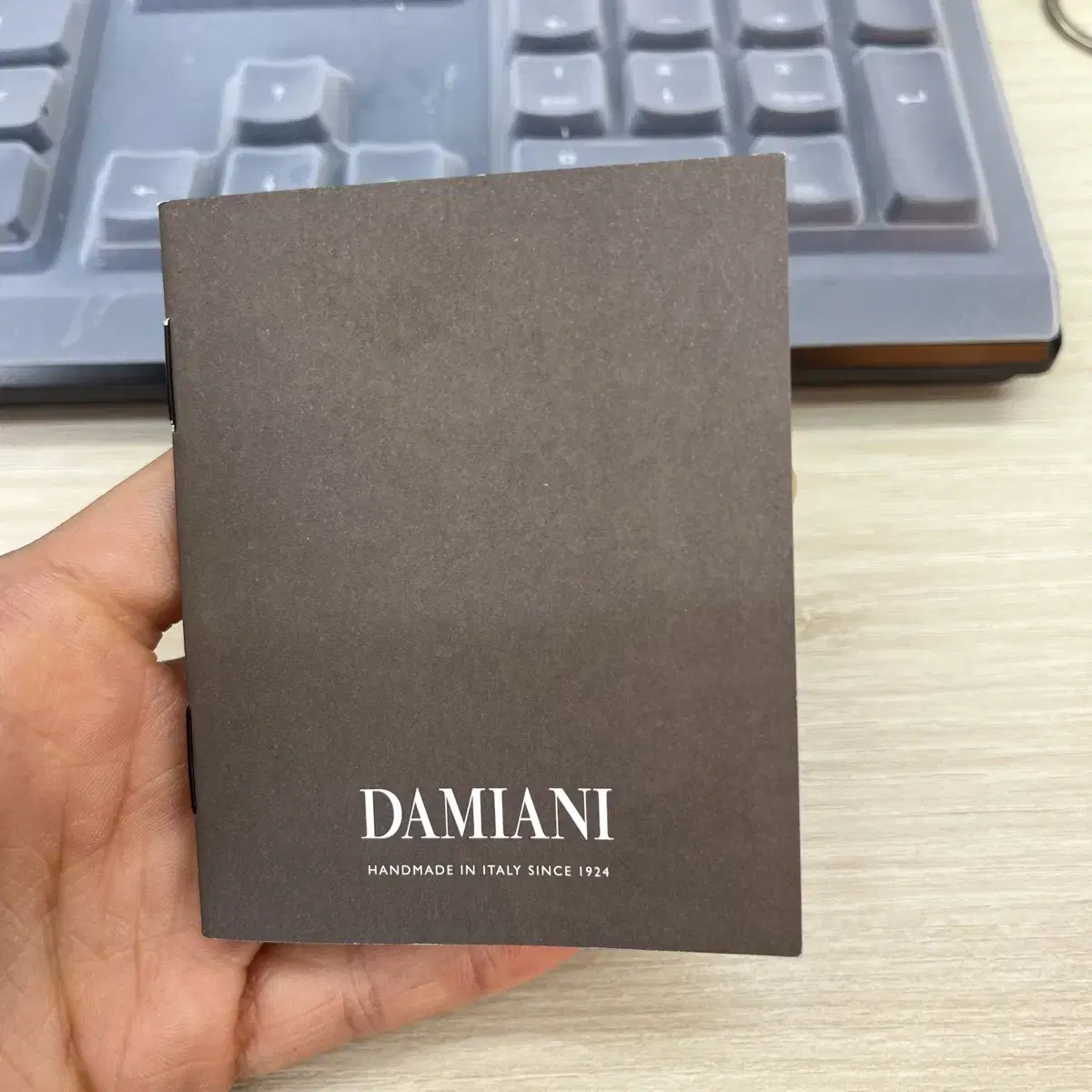 Authentic Damiani Official Certificate