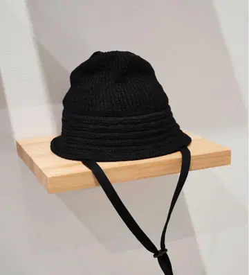 COMESANDGOES 와시 KNIT BALLOON HAT 턱끈 포함