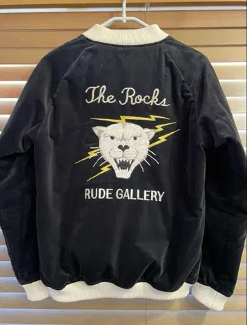 RUDE GALLERY 라이온 자수 스카잔