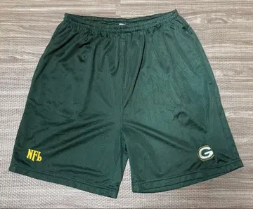 NFL 그린베이 패커스 메쉬 팬츠 하프 팬츠 M