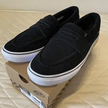 반스 V196CF LOAFER BLACK/WHITE