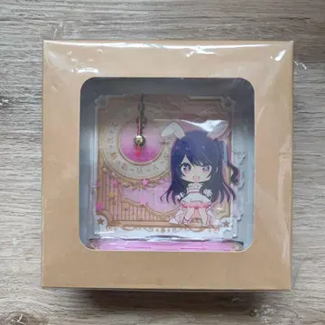 최애의 아이 쁘띠쵸코 미니 아크릴 탁상시계 호시노 아이 화이트 드레스