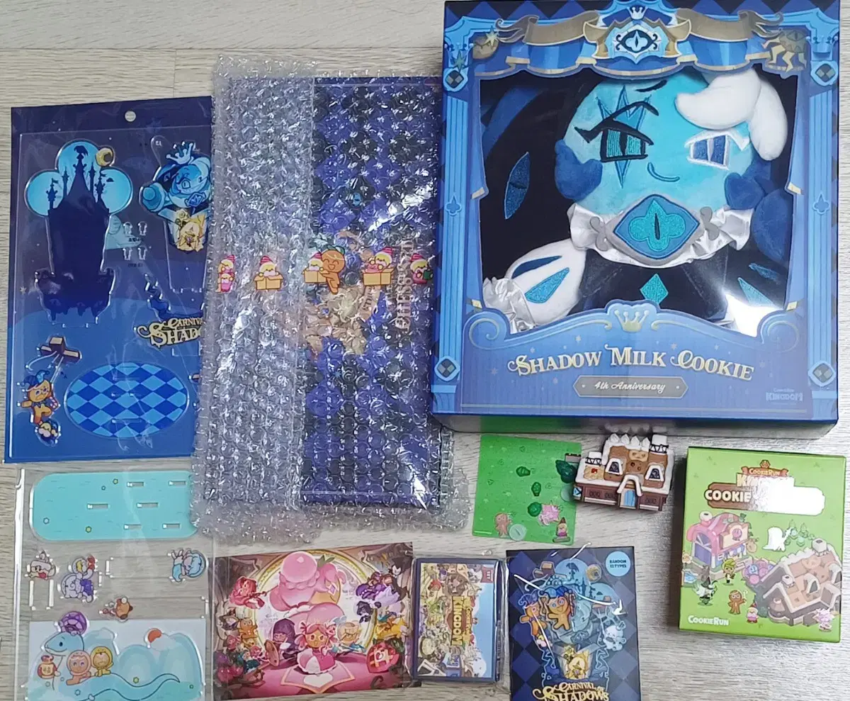 Until 6.18) Cookie Run Kingdom Shadow Milk Cookie Acrylic Doll Bulk