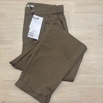 라운지 드레스 밑단 조임 팬츠