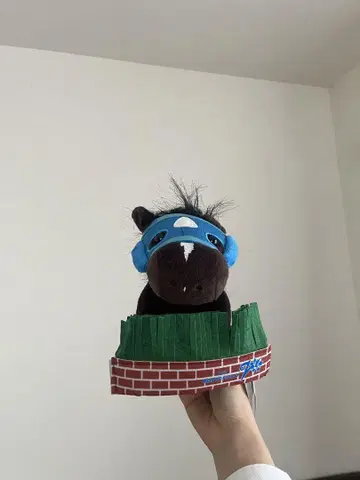 경주마 봉제 인형 넘버 5 오주쇼산