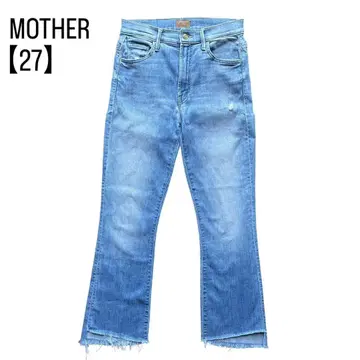 새상품 MOTHER 27 인사이드 크롭 데님 두지엠 클라세