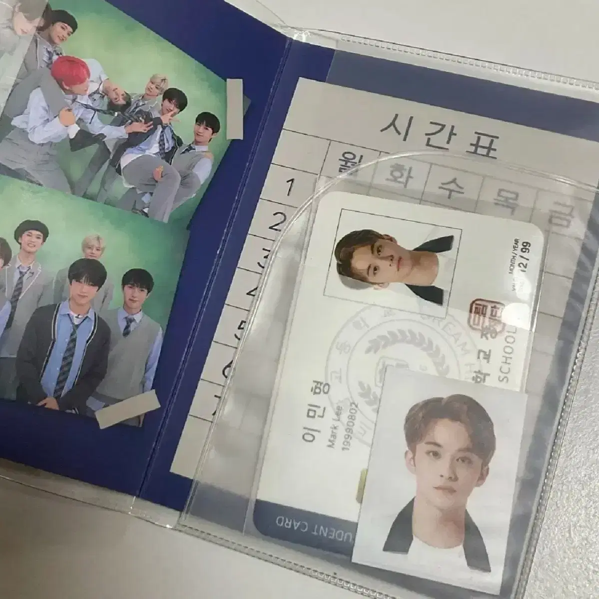 NCT | 엔시티 Nct Mark unofficial goods student ID, student