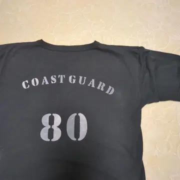 챔피온 T1011 스텐실 USCG COASTGUARD 양면 프린트
