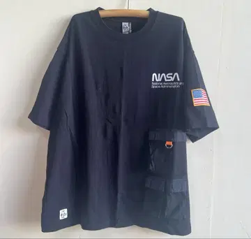 새상품 CHUMS NASA Space Pocket 티셔츠 참스 xxl