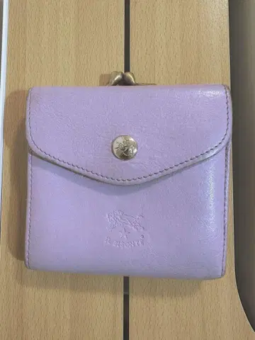일비종떼 두겹 지갑 퍼플