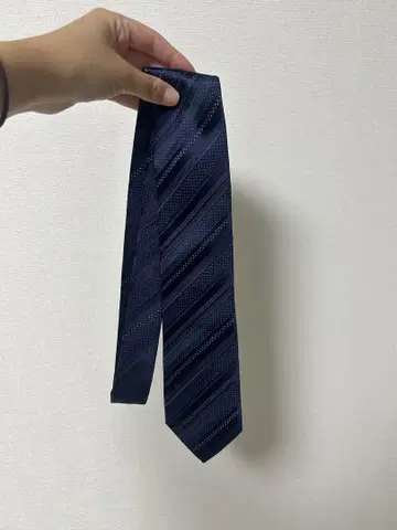 폴스미스 네이비 슬림 타이