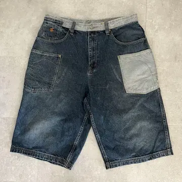 ROCAWEAR 로카웨어 W36 데님 하프 팬츠/y2k