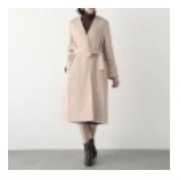 키리에키리 더블 조젯 노카라 드레스 코트
