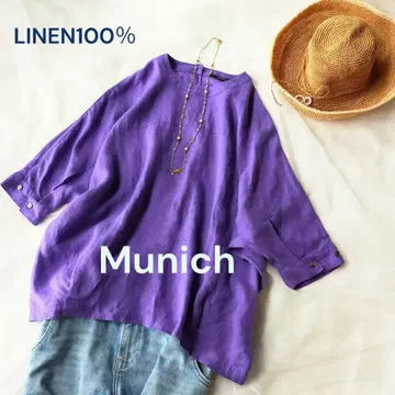 Munich 뮤닉 돌먼 슬리브 셔츠 블라우스
