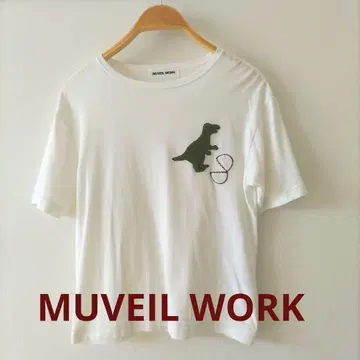MUVEIL WORK(뮤베일 워크) 와펜 티셔츠