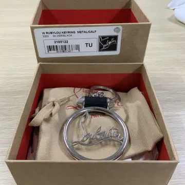 W RUBYLOU KEYRING 실버/블랙