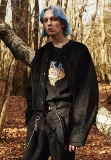 JieDa 지에다 18aw EMBROIDERY L/S TEXAS 롱 T