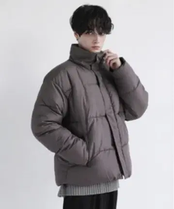 그레이 다운 자켓 드로 코드 포함
