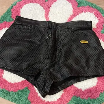 USED HARLEY-DAVIDSON 메쉬 가죽 숏 팬츠