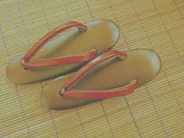 하나이 유키코 골드 빨간색 하나오 조리